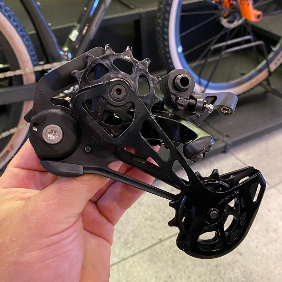 Câmbio Traseiro Shimano Original XT 12v Preto