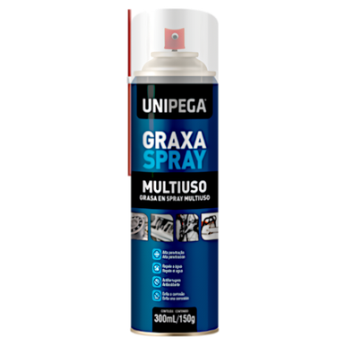 GRAXA SPRAY MULTIUSO 300 ML UNIPEGA