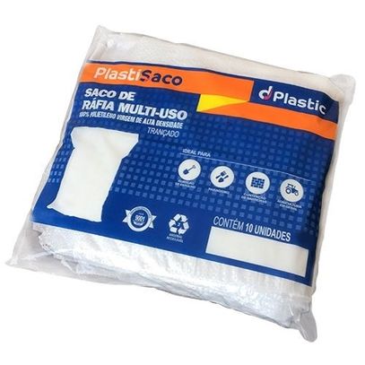 SACO RAFIA MULTIUSO 50x75(40kg)  DPLASTIC (10)