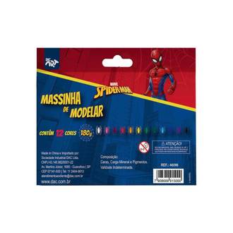MASSA P/MODELAR HOMEM ARA 180G C/12 CORES - 4698 - UN - DAC