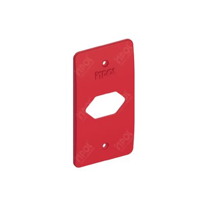 CONDULETE PLACA P/TOM ABNT VERT 3/4 VM INPOL