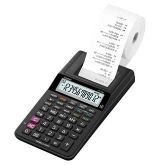 CALCULADORA MESA C/BOB 12 DIG HR-8RC - PRETO - UN - CASIO