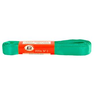 FITA CETIM Nº 2 10MMX10M  - VERDE TIFFANY - UN - KIT