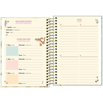 AGENDA ESPIRAL POOH M5 - 347841 - UN - TILIBRA