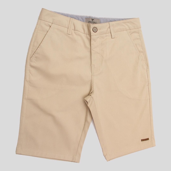 BERMUDA SARJA . BEGE 52049