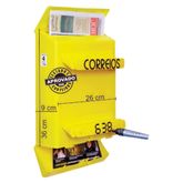 CAIXA CORREIO GOMA36x26x9 AMARELA