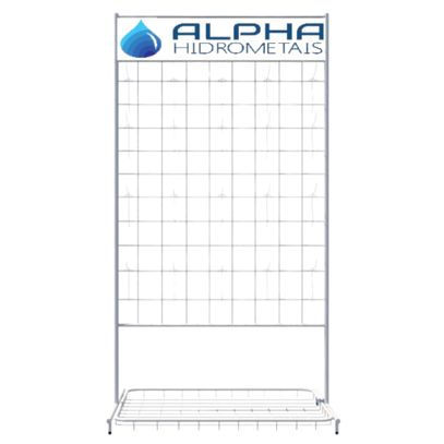 EXPOSITOR GANCHEIRA DE CHAO ALPHA MKT