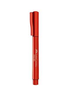 CANETA FINE PEN 0,4MM - COLORS - VERMELHO - UN - FABER