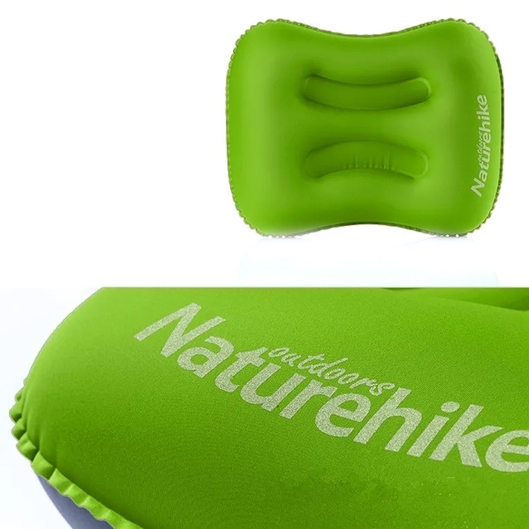 TRAVESSEIRO INFLÁVEL PILLOW NATUREHIKE VERDE