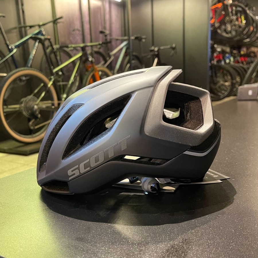 Capacete Scott Centric Plus MIPS Cinza