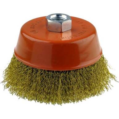 ESCOVA DE AÇO STARFER COPO 100 MM REF. 5037255