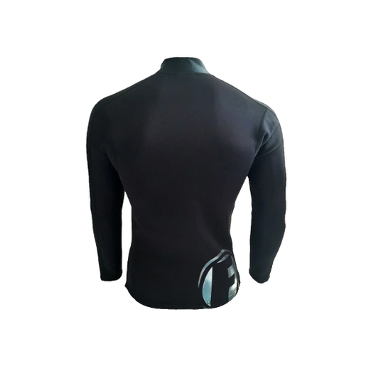 CAMISA DE NEOPRENE M/LONGA 1,5MM FUN DIVE PRETO/PRETO