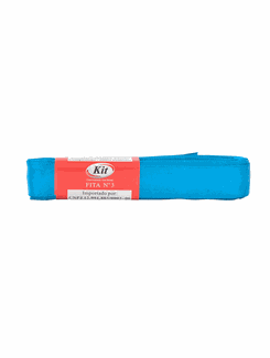 FITA CETIM Nº 3 15MMX10M  - TURQUESA - UN - KIT