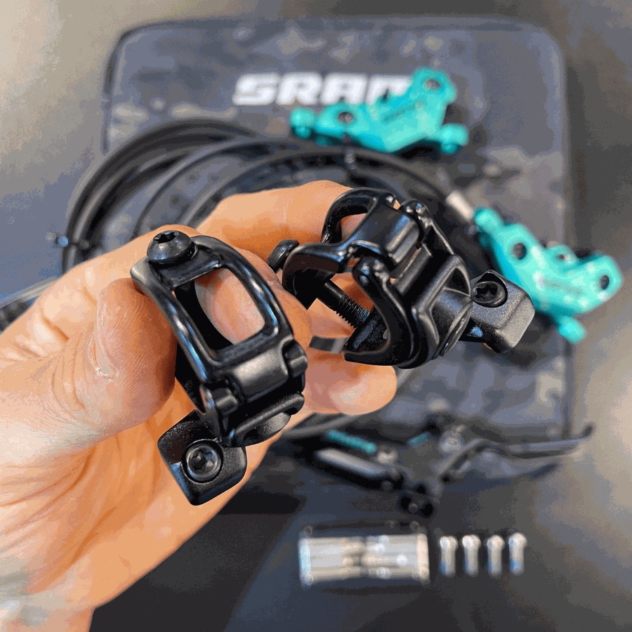 Par de Freio a Disco Sram Original Hidráulico Motive Ultimate 4 Pistões Kit Especial