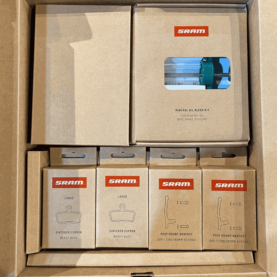 Par de Freio a Disco Sram Original Hidráulico Motive Ultimate 4 Pistões Kit Especial