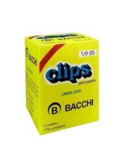 CLIPS GALVANIZADO N.1 C/100  - UN - BACCHI