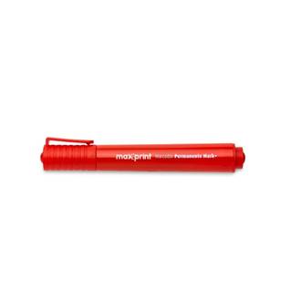 MARCADOR PINCEL PERMANENTE MARK+ - VERMELHO - UN - MAXPRINT