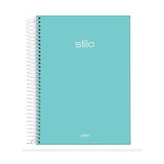 CADERNO 1/4 ESPIRAL CAPA DURA 80FLS - STILO - PCT 5 - JANDAIA