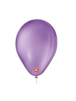 BALAO 6,5 LISO BASIC C/50  - ROXO - UN - SAO ROQUE