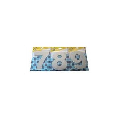 ALGARISMO 9 12,5cm ACO ESCOVADO NACIONAL