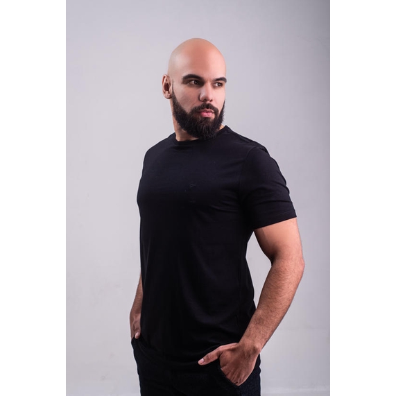 CAMISETA FIO PIMA MC PRETA 54604