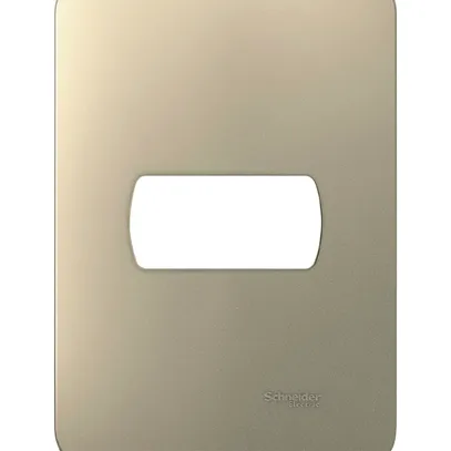 MILUZ PLACA+SUP 4X2 1MOD DOURADA S3B77113