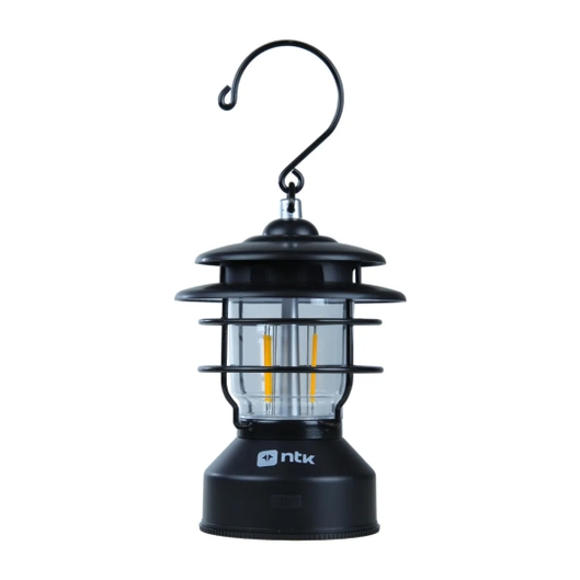 LAMPIÃO RADIANT 250 LUMENS NAUTIKA PRETO