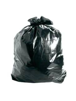 SACO DE LIXO REFORCADO 100L C/100 - PRETO - UN - RAVA