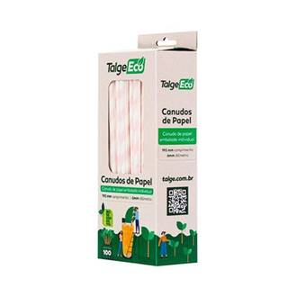 CANUDO DE PAPEL C/100 3000 - 195 X 6 MM - UN - TALGE