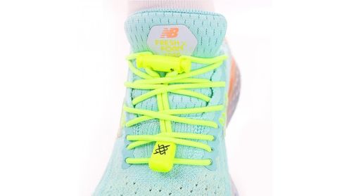CADARÇO ELÁSTICO HUPI LACES  AMARELO NEON  hover