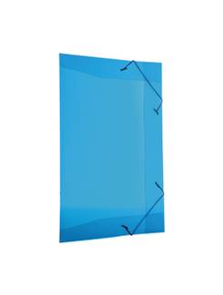 PASTA ELASTICO PLASTICA OFICIO - 0254 - AZUL - UN - DELLO