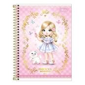 CADERNO UNIV CAPA DURA 10X1 160FLS - 308544 - JOLIE - UN - TILIBRA