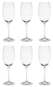 Conjunto 6 Taças de Cristal Titânio Bohemia para Espumante 300ml