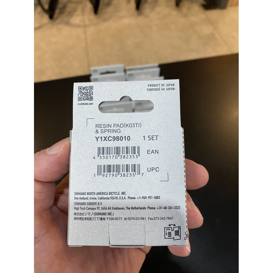 Pastilhas de Freio a Disco Shimano Original K03Ti