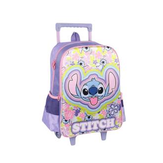 MOCHILA C/RODAS STITCH IC41542SC - VERDE - UN - LUXCEL