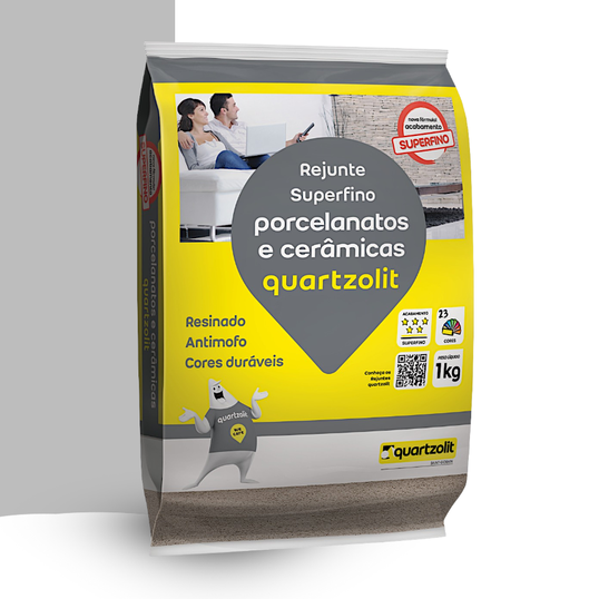 REJUNTE PORCELANATOS QUARTZOLIT CINZA URBANO 1.0KG