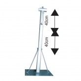 SUPORTE ANTENA PAREDE REGULAVEL ALMEIDA