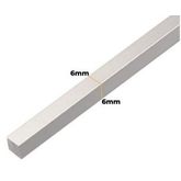 TRILHO PORTA MACICO 6mmx2m ALUREM