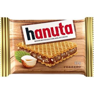 WAFFER HANUTA CHOC AVELA - 22G - UN - FERRERO