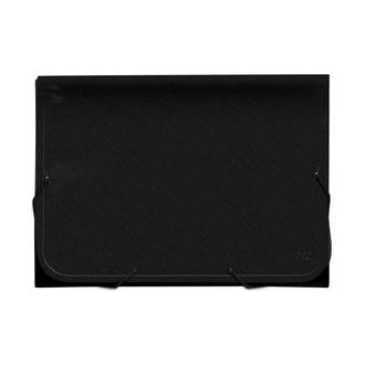 PASTA SANFONADA A4 12 DIVISORIAS - 6090 ALL BLACK - PRETO - UN - DAC