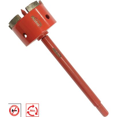 SERRA COPO DIAM SEGMENT C/HASTE 053mm MISTER