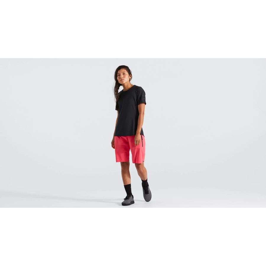 Shorts Specialized Imperial Feminino Vermelho 