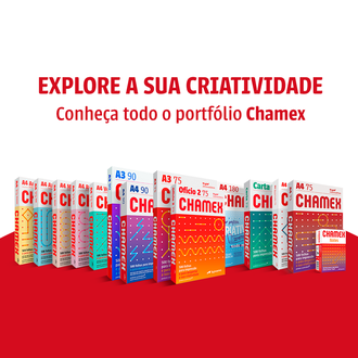 PAPEL CHAMEX 75G 300FLS - A4 - UN - CHAMEX