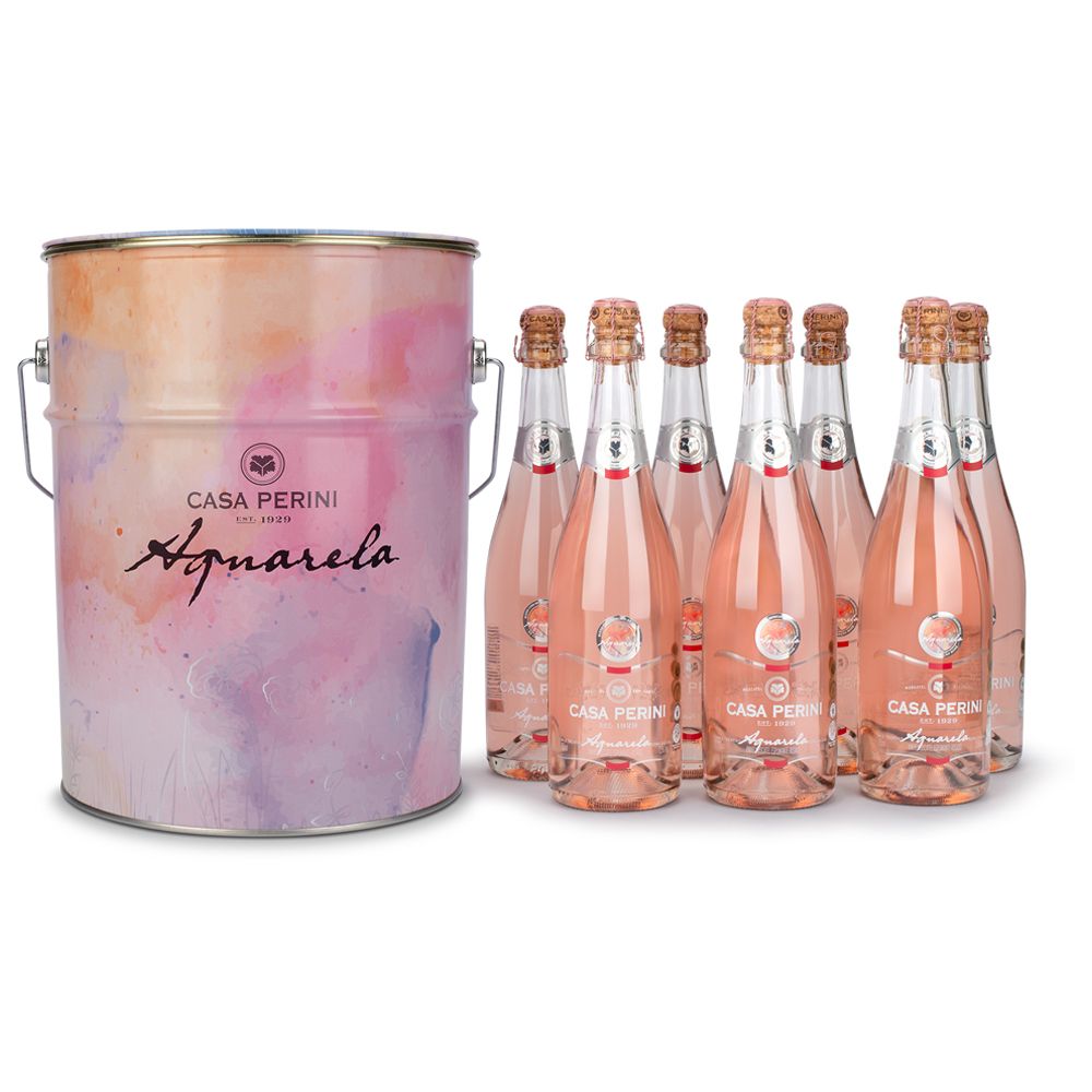 BALDE ESPUMANTE CASA PERINI AQUARELA (7X750ml)