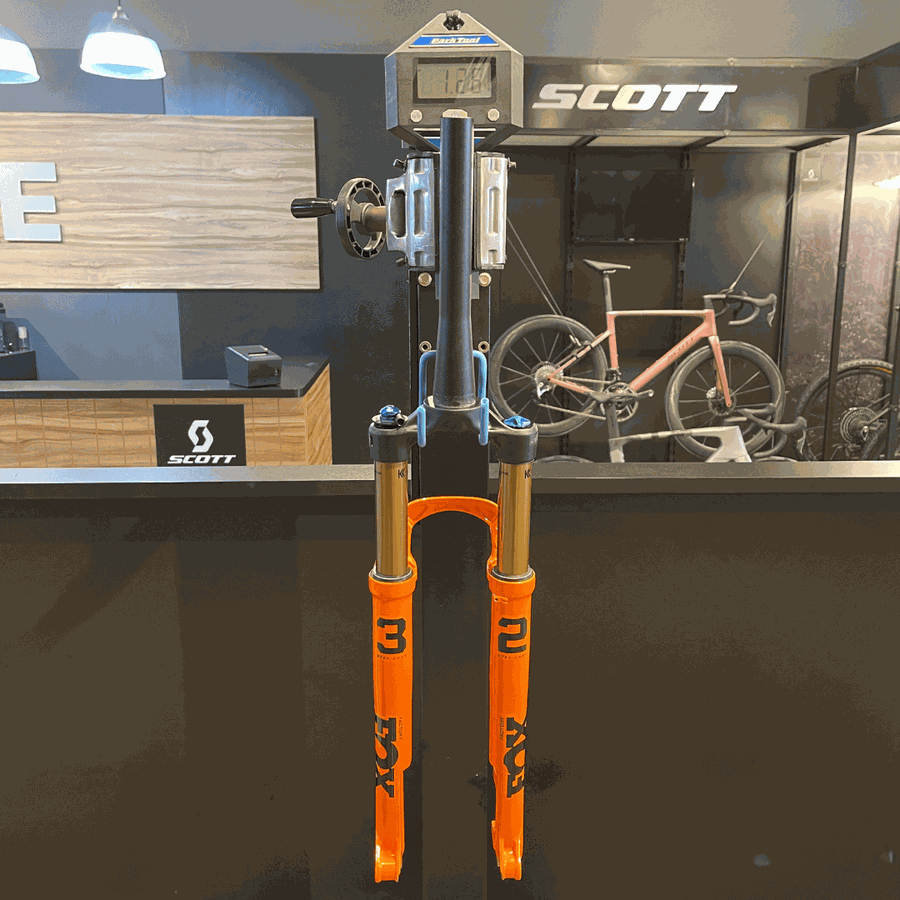 Garfo de Suspensão Fox Kashima Original 32 Laranja 100mm