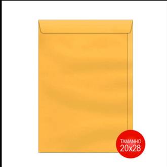 ENVELOPE SACO OURO C/10 80G - 20X28 - UN - VIA BRASIL