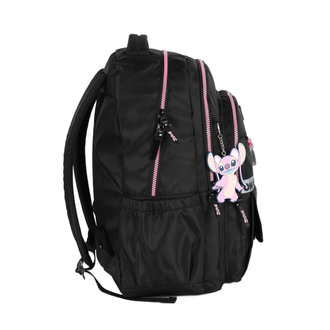 MOCHILA P/NB STITCH MJ50081SC - OHANA - PRETO - UN - LUXCEL
