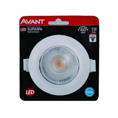 SPOT LED RED 05W 6500K DIREC BIV AVANT