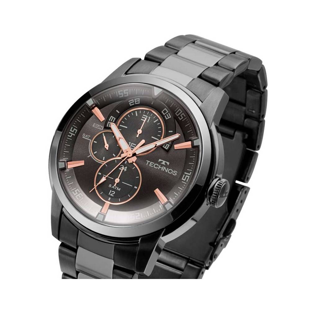 RELOGIO TECHNOS  6P57AB/4P