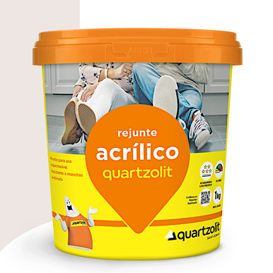 REJUNTE ACRÍLICO QUARTZOLIT PALHA 1.0KG